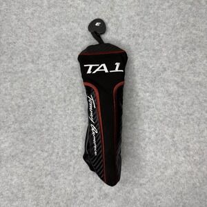 Tommy Armour Ta1 Driver Head Cover 3 Black Red Embroidered